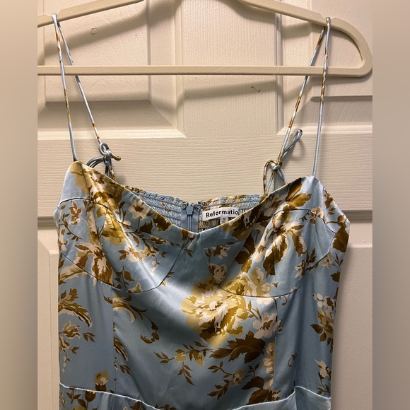 Reformation Marguerite Silk Dress - Picture 2 of 7